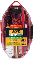 SHOOTERS CHOICE .22 CAL RIFLE CLEANING KIT