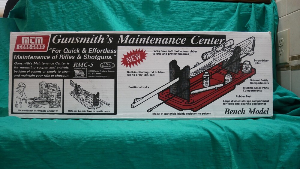 MTM Molded RMC-5-30 Gunsmiths Maintenance Center Red