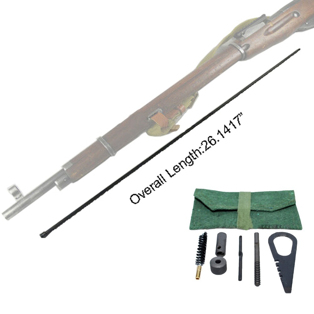 All Steel 9130 Mosin Nagant/MN 26″ Cleaning Rod & MN Cleaning Kit