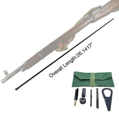 All Steel 9130 Mosin Nagant/MN 26″ Cleaning Rod & MN Cleaning Kit