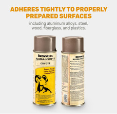 Brownells Aluma-Hyde II Epoxy Based Firearm Finish Spray Coating Protection Pain