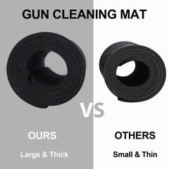 AR15 Gun Cleaning Mat for Rifle Pistol Shotgun, Large Gun Mat 36″x12″