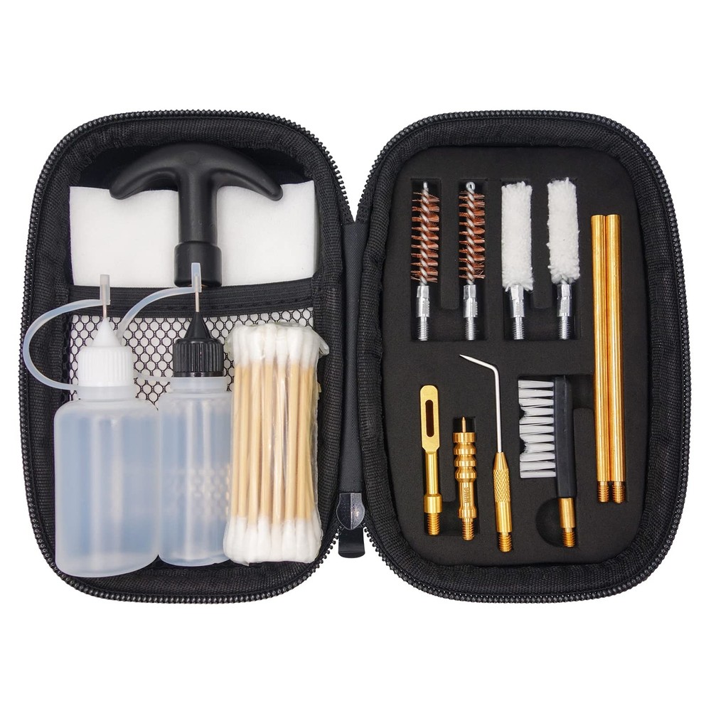 APCHYWELL 9mm Pistol Cleaning Kit, Handgun kit for .357 .38 with…