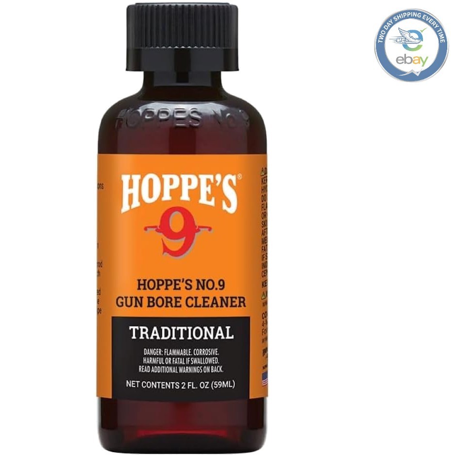 Deep Cleaning No. 9 Gun Bore Cleaner – 2 Oz. Bottle for Outdoor Enthusiasts