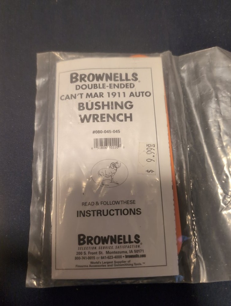 Brownells Double-Ended Can’t Mar 1911 Auto Bushing Wrench