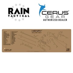 Henry Golden Boy Premium Long Gun Cleaning Bench Mat Rifle Size FDE