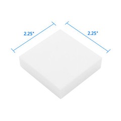 2 1/4″ Square Gun Cleaning Patches with a Carton Box for .357/.38 Cal/9MM/10MM