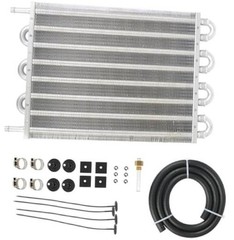 5/16″ Transmission Oil Cooler, 8 Pass Tube and Fin Cooler Kit Sliver-8 Pass
