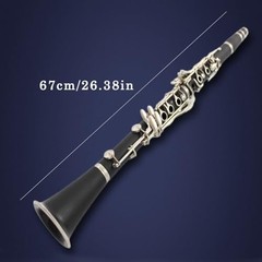 clarinet in B flat，beginner’s performance, professional playing instrument
