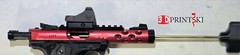 SQUIB ROD / STUCK SHELL ROD 22cal, 5.56, 223 – SOLID BRASS – PISTOL LENGHT