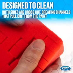 Optimum No Rinse Version 5 (32 Oz) and Big Red Sponge (BRS) Car ONR & Sponge