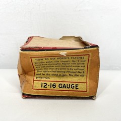 Vintage 1940 Hoppes 12-16 Gauge Gun Cleaning Patches Damaged Box Full