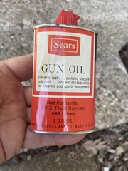 SUPER CLEAN VINTAGE SEARS ROEBUCK 12-16 GAUGE SHOTGUN CLEANING KIT