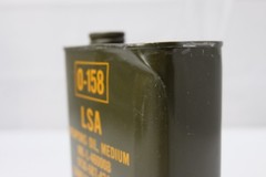 LSA – 1 Quart Small Arms Gun Oil Semi-Fluid, US Army 0-158 1973 Vtg New/Full NOS