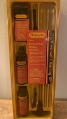 Vintage Outers Universal Gun Cleaning Kit Rifles Pistols Shotguns #46200 Unused