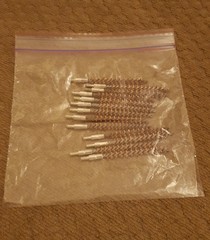 (12) Bore Cleaning Brushes for .270 Caliber 7 mm Guns 270 cal. Rifle