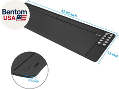 Rifle Gun Cleaning Mat, Anti-Slip Rubber Tactical Magnetic Mat, Gun Maintenance