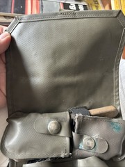 Post War Swiss Military Boot Shine & Maintenance Kit Incomplete Army green 1978