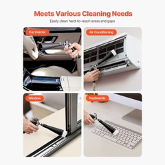 High-Pressure Car Cleaning Gun with 360° Rotating Nozzle for Quick Dirt Remova