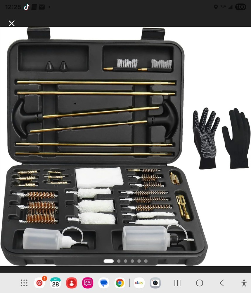 NEW, SEALED, Tacsnake Universal Gun Cleaning Kit Rifle, Shotgun, Handgun