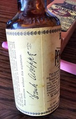 Vintage 1937 Hoppe’s Nitro Powder Solvent No. 9 Bottle, Original Liquid included