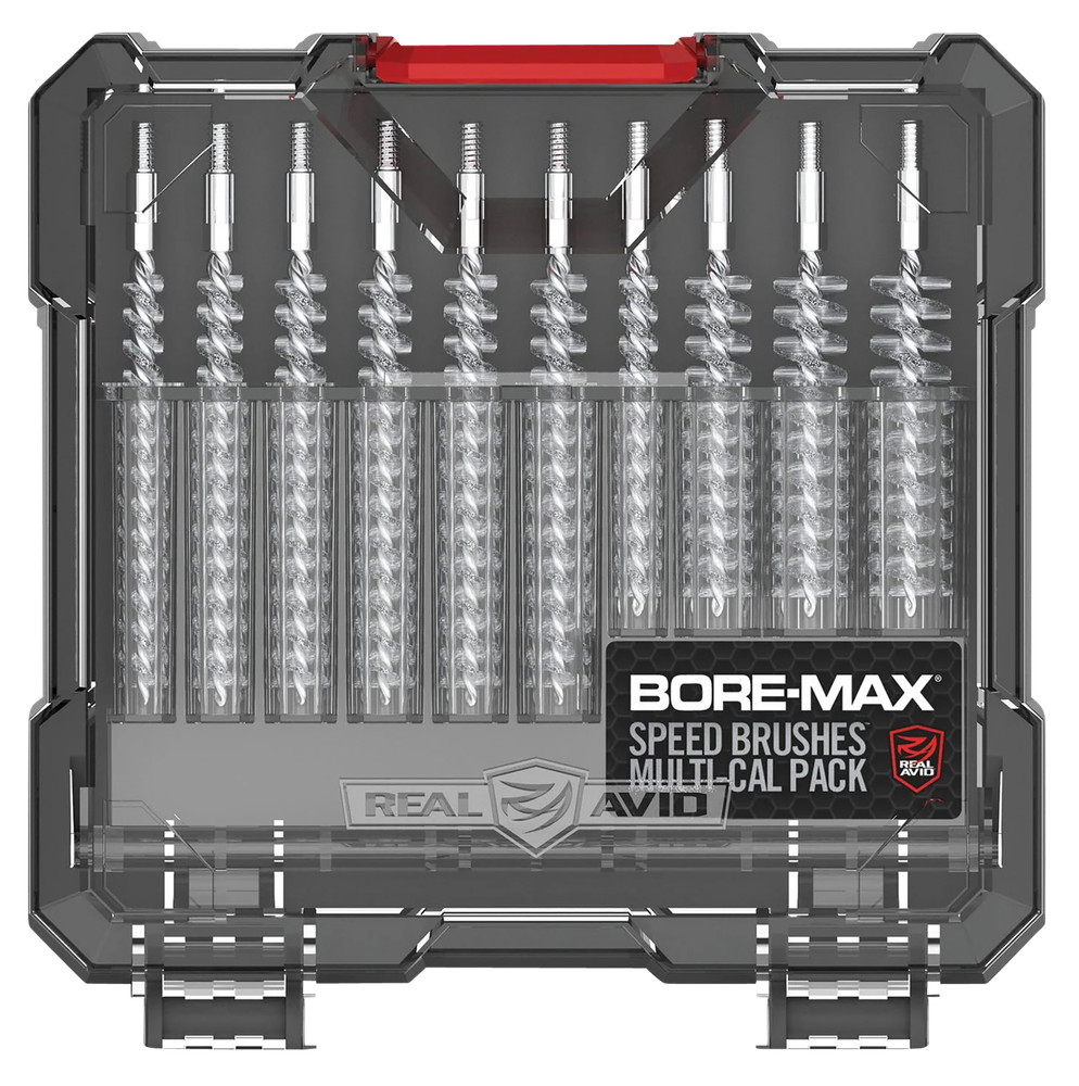 Real Avid Bore-Max Speed Brushes Multi-Cal Pack Gun Cleaning & Maintenance