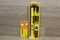 Outers shotgun cleaning kit bronze rod brass brushes for 12, 20, .410 gauges USA