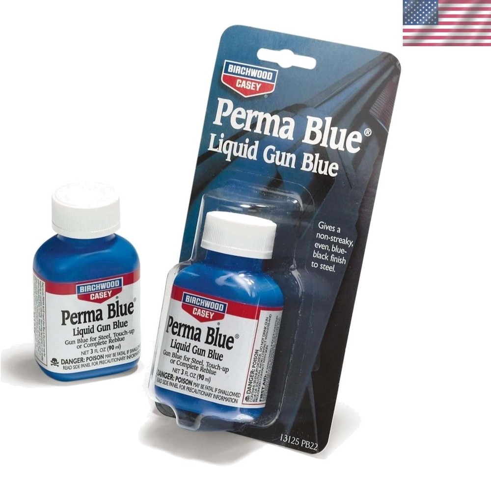 Perma Blue Liquid & Paste Gun Blue – Non-Streaky Finish for Steel Firearms
