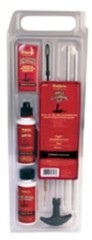 Outers 96416 Pistol Cleaning Kit 9mm 380 357 38 Aluminum Rod Clamshell