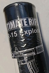 Ultimate Rifle Build AR-15 Gun Cleaning Mat 12×36 Exploded View Non-Slip New