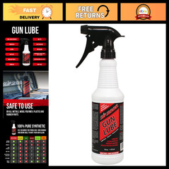 100% Pure Synthetic Gun Lube CLP – 16oz Trigger Spray for Rifles, Shotguns & Pis