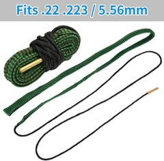 Bore Cleaner for Rifle Pistol Shotgun, Reusable Gun Snake Barrel Cleaning Rope f
