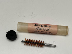 Kleen bore gun cleaning supplies, 3 phosphor bronze bore brushes, 2 patch holder