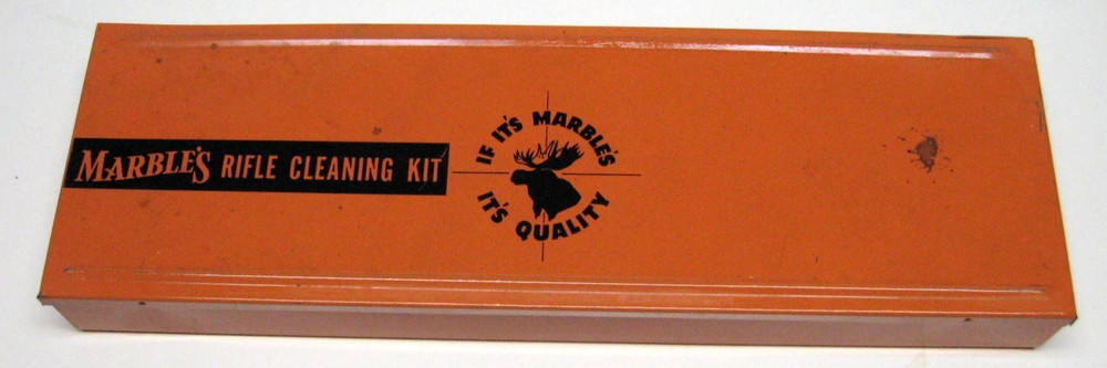 VINTAGE MARBLE’S RIFLE CLEANING KIT FEATURING THE “SWIVEL SWIPE” CLEANING ROD