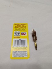 Pro-Shot .44 Cal. Benchrest Brush Bronze Bristles Brass Code #44P Made in USA
