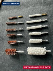 20 Pack Bore Brush/Bore Mop Kit,Gun Cleaning Brush for Shotgun/Pistol/Rifle,Bore