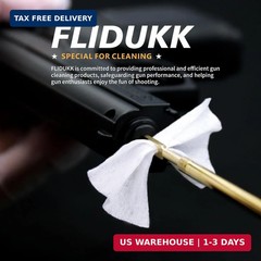 Universal Gun Cleaning Supplies -All in One Gun CLP Oil+ Lint Free Gun Cleaning