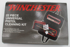 WINCHESTER 22 Piece Universal Pistol Cleaning Kit Deluxe Soft Carry Case