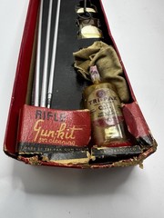 Tri-Pak gun kit Jointed Duralumin No 522 Rifle Rod Cleaner .22 Cal cleaning lot