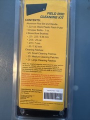 Remington Rifle Cleaning Kit For.22 Thru .30cal Inside Folding Storage Pouch