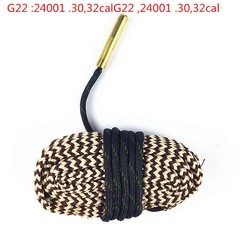 Bore Rope Gun Snake Barrel Cleaners .22 thru .45 & 12 28Ga Rifle Shotgun Pistol