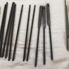 Long Barrel Cleaning Kit green Good Sectional multiple Rods Brushes military