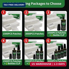 3000/1500PCS Gun Cleaning Patches+CLP Oil,2″x2″ Lint Free Gun Cleaning Cloth,Pro