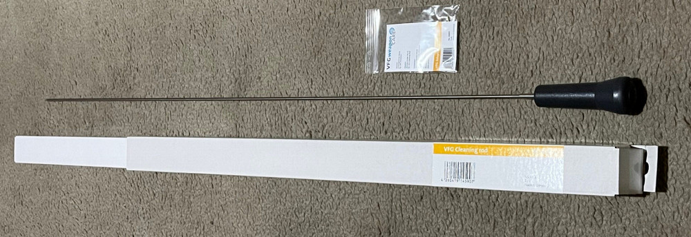 VFG #361324 Rifle 4.5mm 1-Piece Stainless Steel Ball Bearing Cleaning rod 740MM