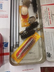 Vintage Outers Gunslick Rifle Cleaning Kit 477 30 Cal 478 Shotgun Pistol Red Box