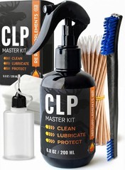 Gun Cleaning Oil Kit 3in1 Cleans, Lubes, Protects 6.8 Oz Sprayer Gun Cleaner…