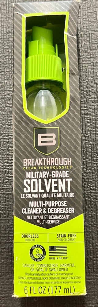 Breakthrough Military-Grade Solvent Multi-Purpose Cleaner and Degreaser – 6oz