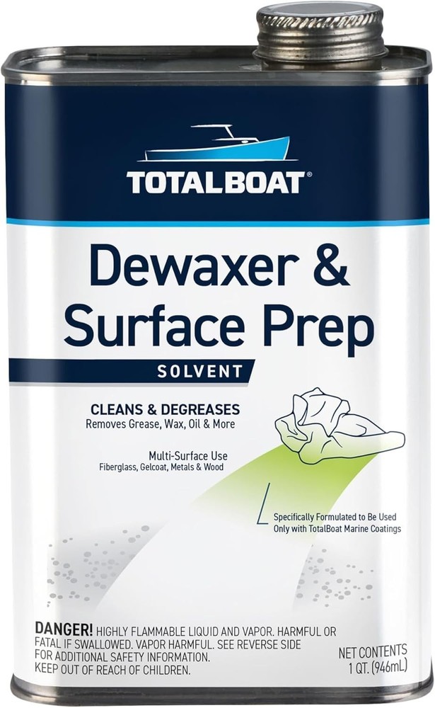 Liquid Surface Prep & Dewaxer – 128 Fl Oz for Enhanced Adhesion, Eco-Friendly