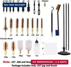 Raiseek Gun Cleaning Kit Elite Edition for Rifles Universal Handgun Shotgun Pist