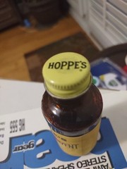Vintage HOPPE’S NO.9 Powder Solvent Gun/Rifle Cleaning 2oz Bottle About 30% full